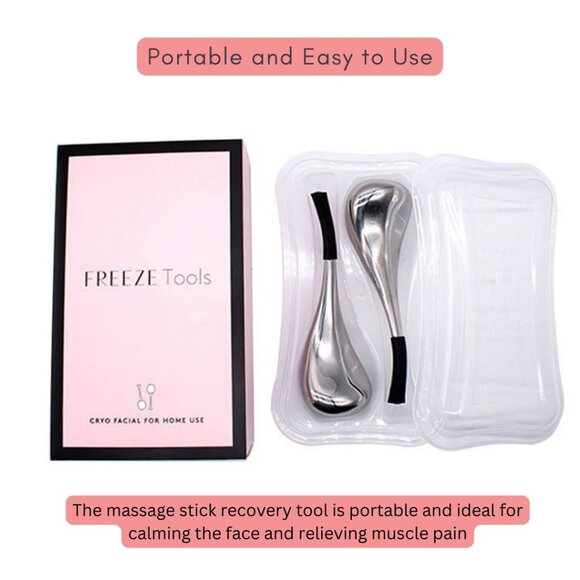 Cryo Sticks Gua Sha Facial Massage & Upscale lip plumper Pack1 Combo Pack - Picture 5 of 9